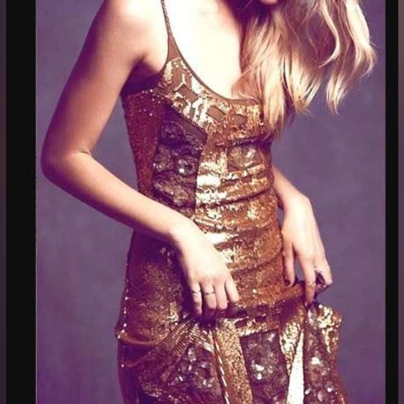 Free People Million Dollar Gown NWOT - Picture 5 of 12